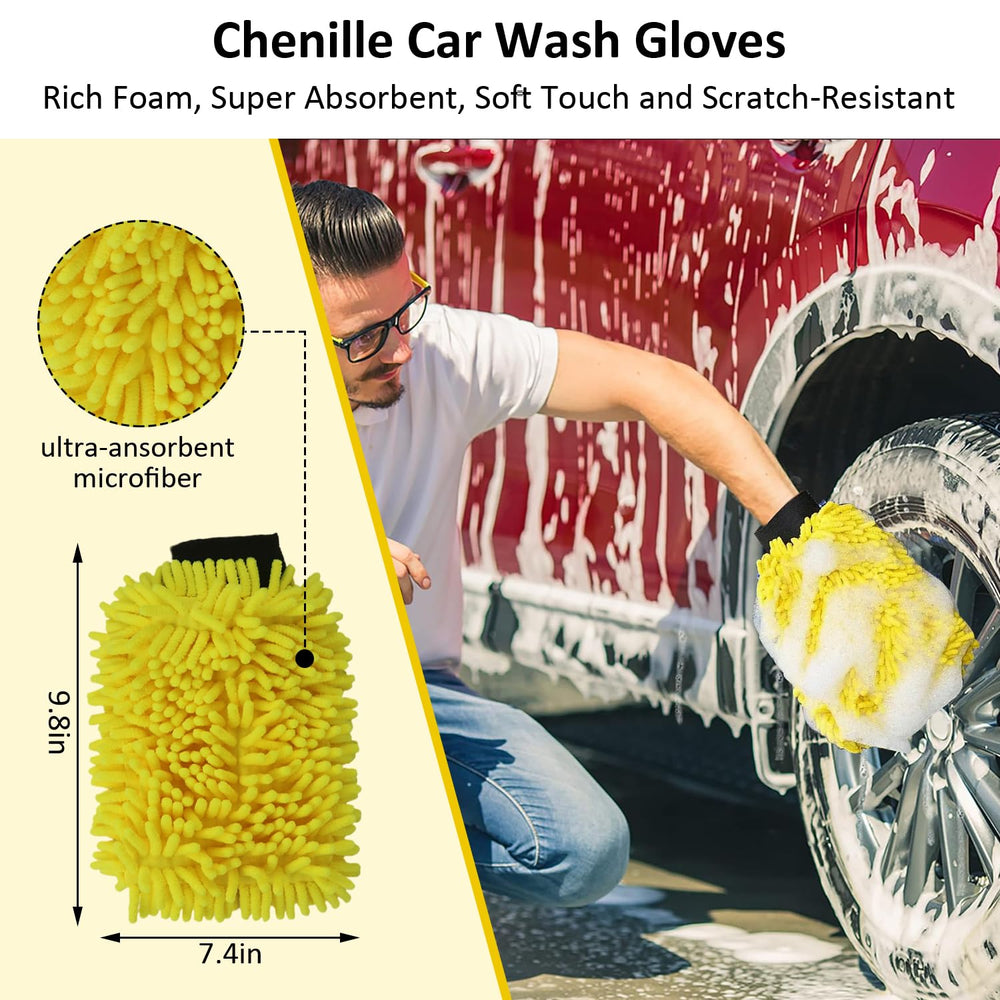 ZODISTORE wheel brush cleans rims and tires with gentle bristles