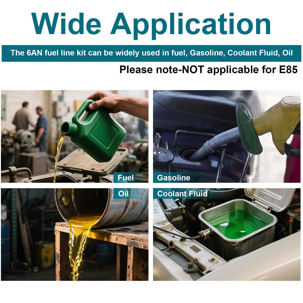 ZONBANG suitable for automotive fuel systems, compatible with petrol, diesel, and coolant.
