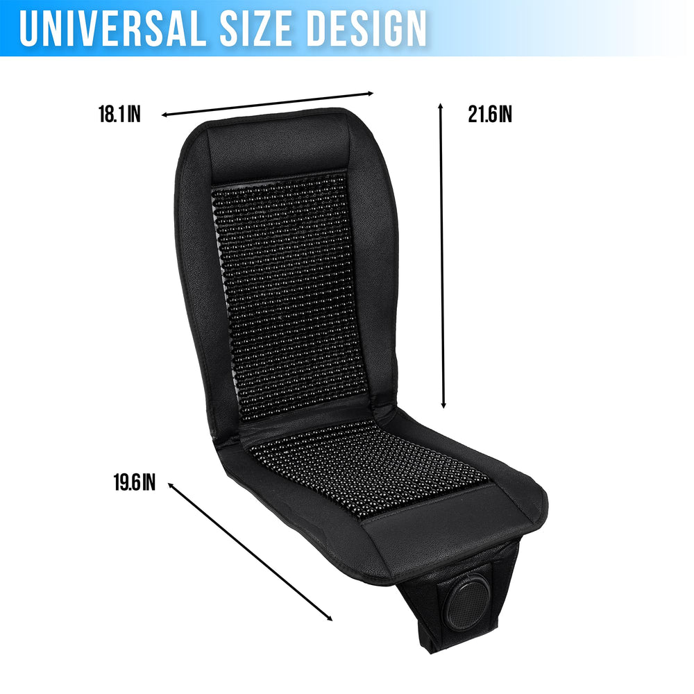 ZONETECH 12V cooling pad exposed demonstrates adjustable temperature
