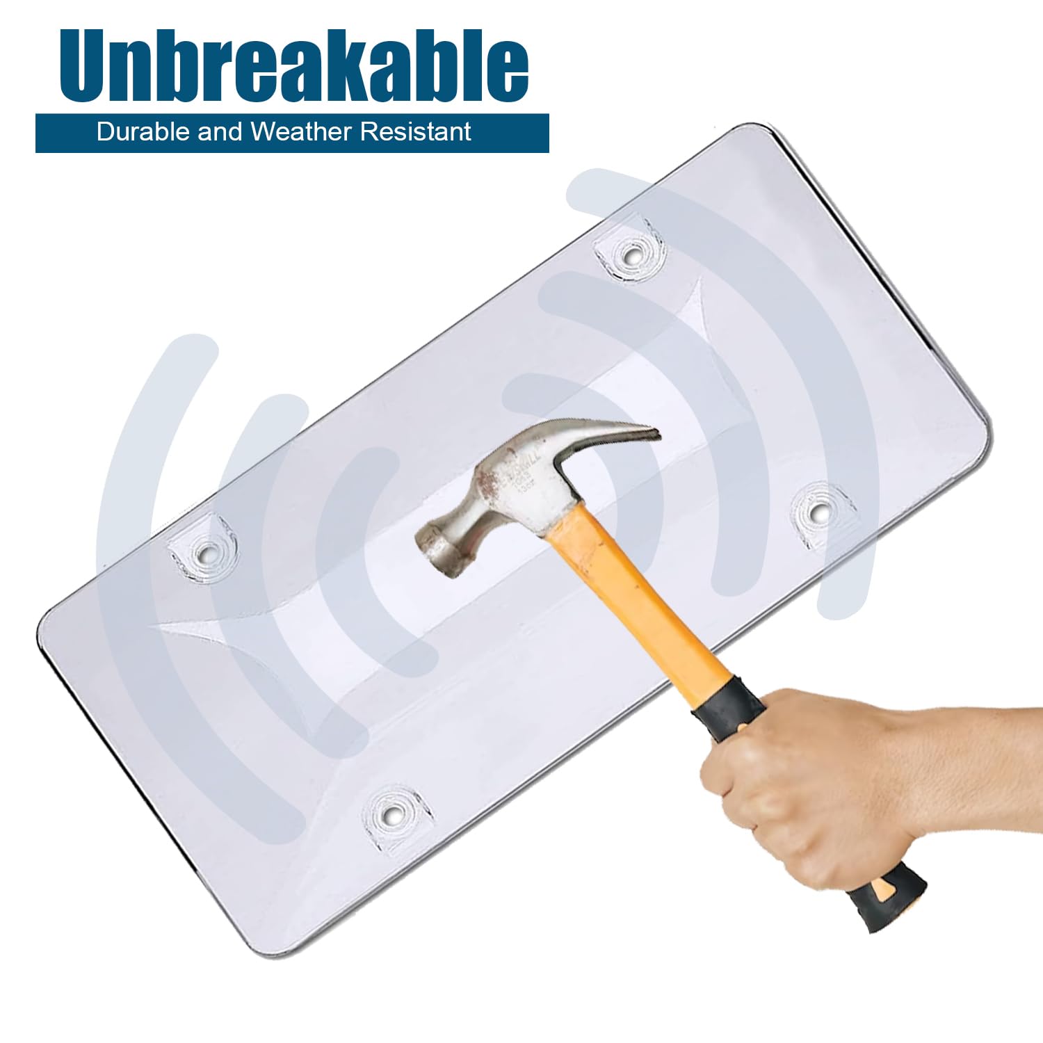 Zone Tech 6x12 standard fit shields plates without altering appearance