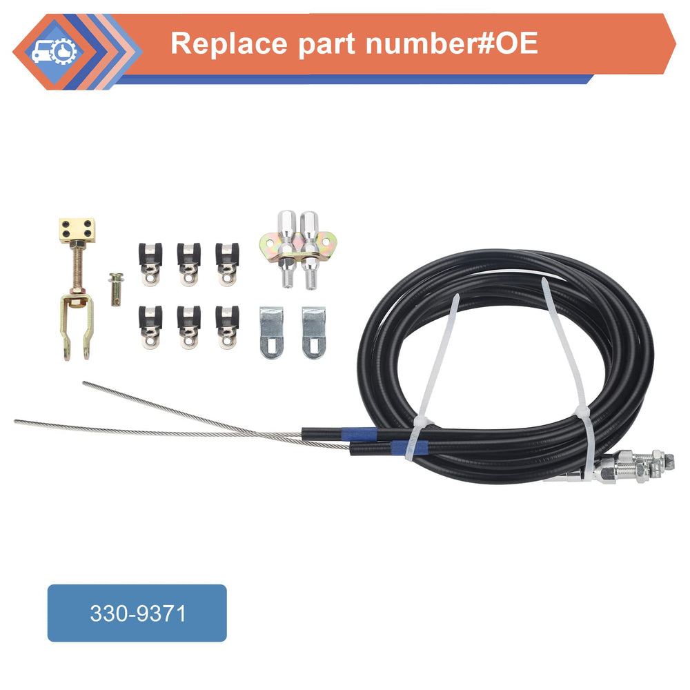 ZONFANT cable stop clevises secure endings for quick installation.