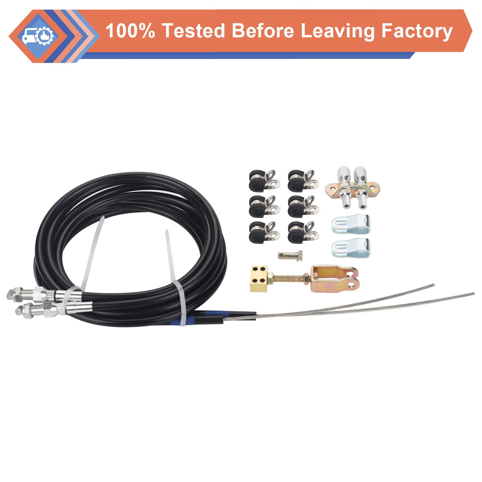 ZONFANT housing end adjuster helps set precise cable length.