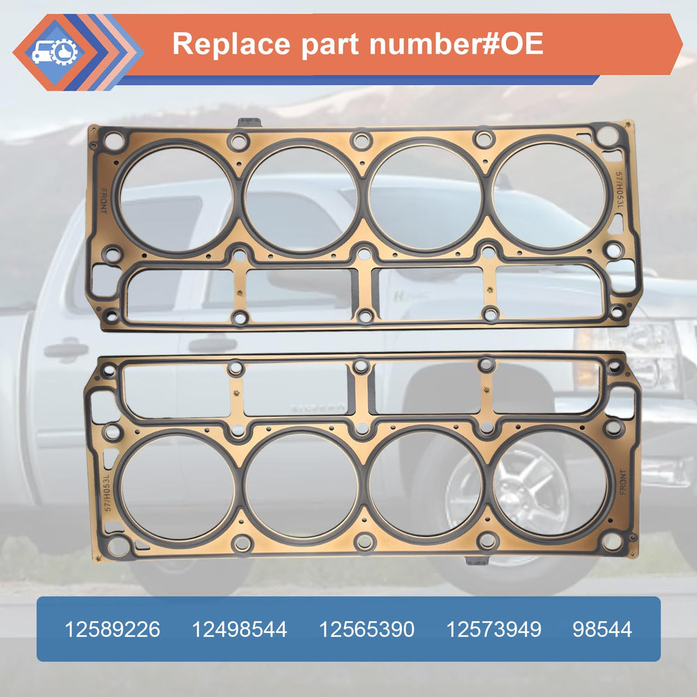 ZONFANT multi-layer head gasket assembly shows durable construction.