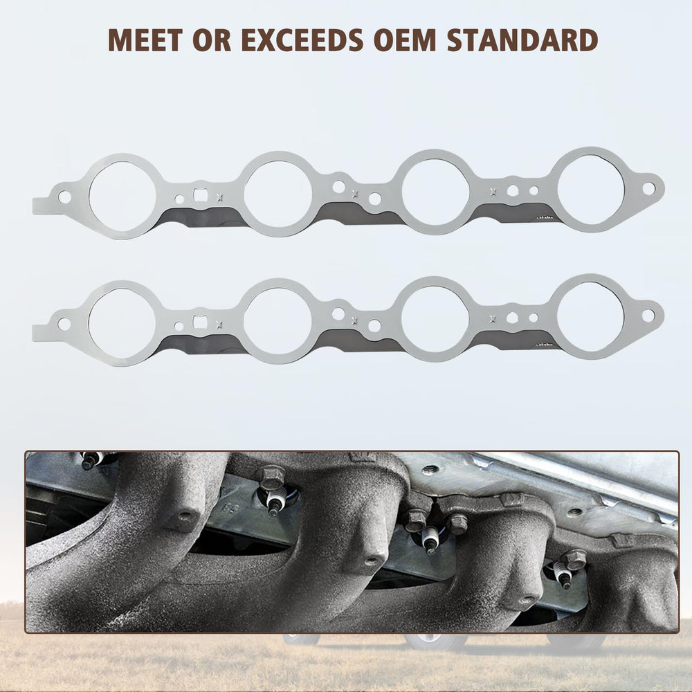 Package includes two gaskets and twelve bolts from ZONFANT