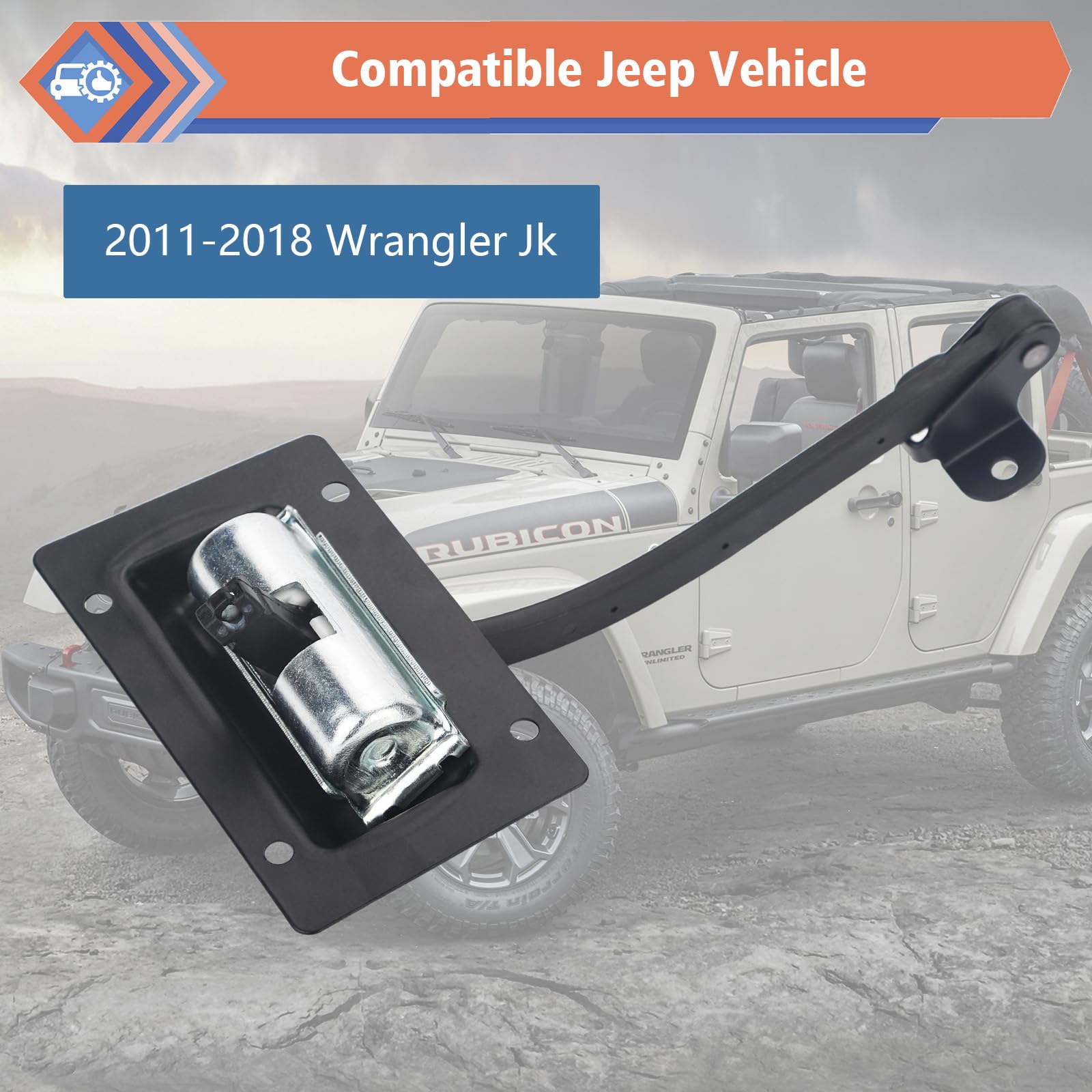 ZONFANT rear gate check strap with high-quality materials—long-lasting performance.