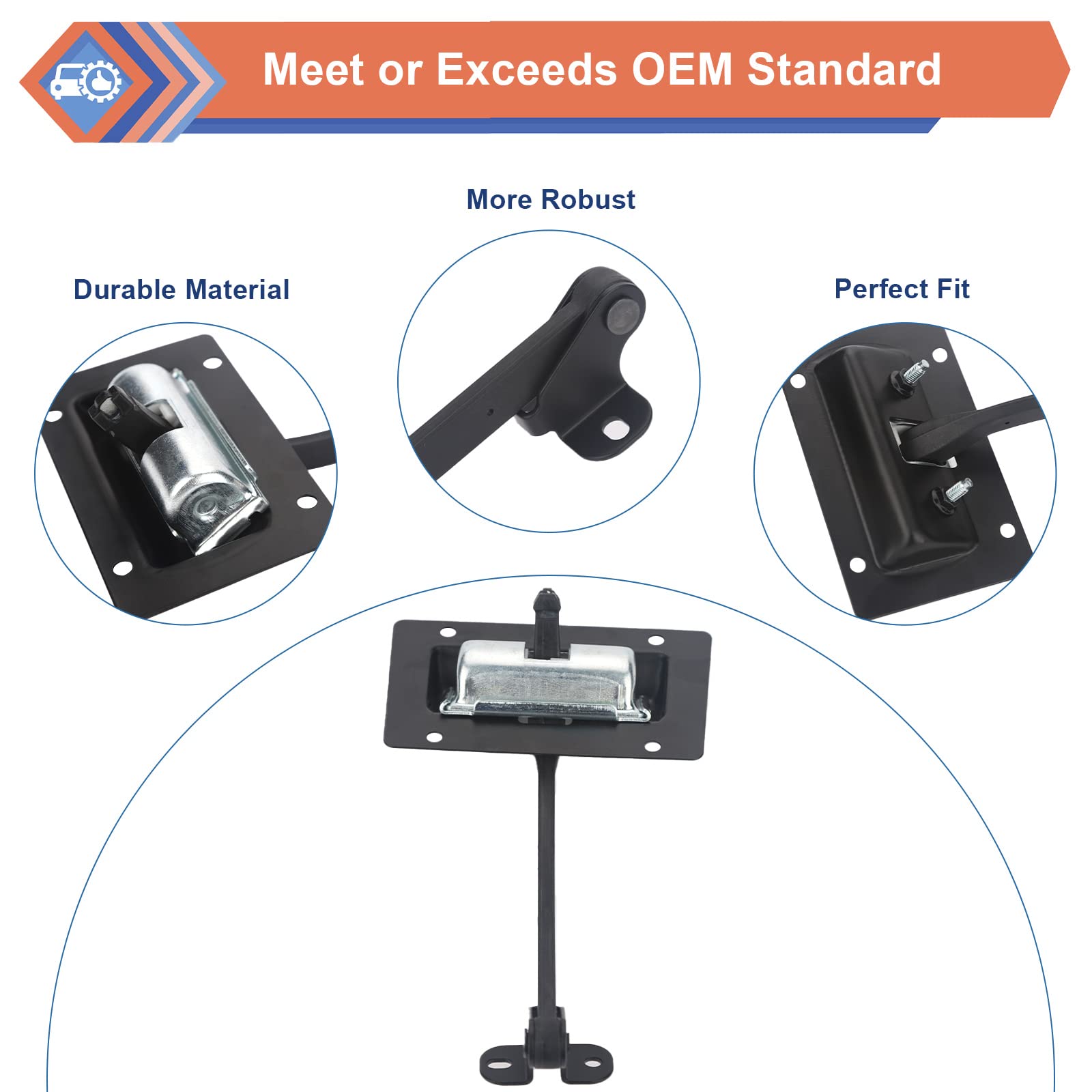 ZONFANT tailgate arm—easy install and fit, restoring door control.