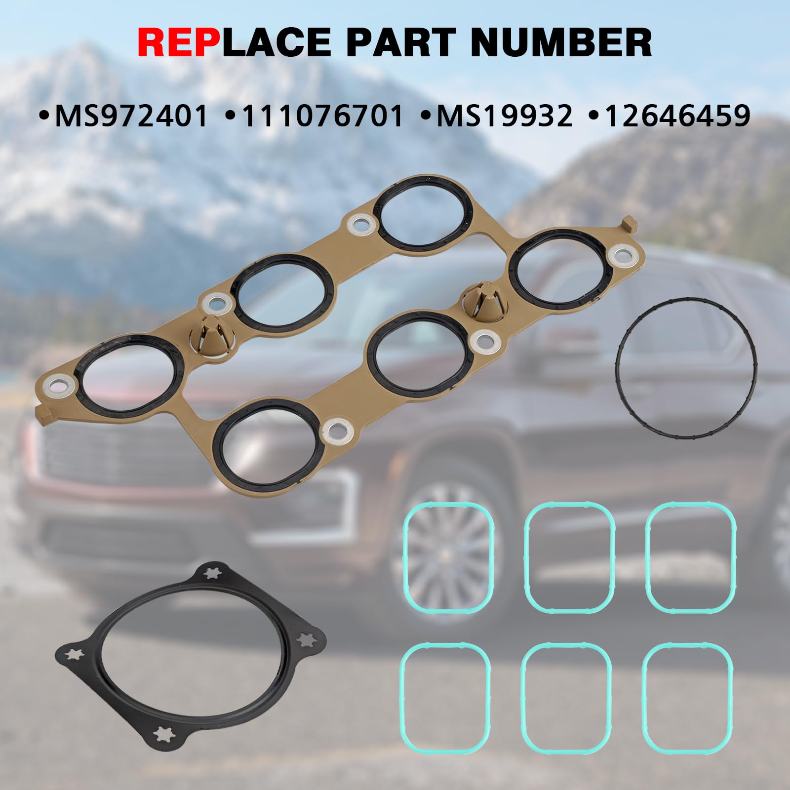 ZONFANT valve-cover-gasket-set ensures leak-free engine coverage during maintenance.