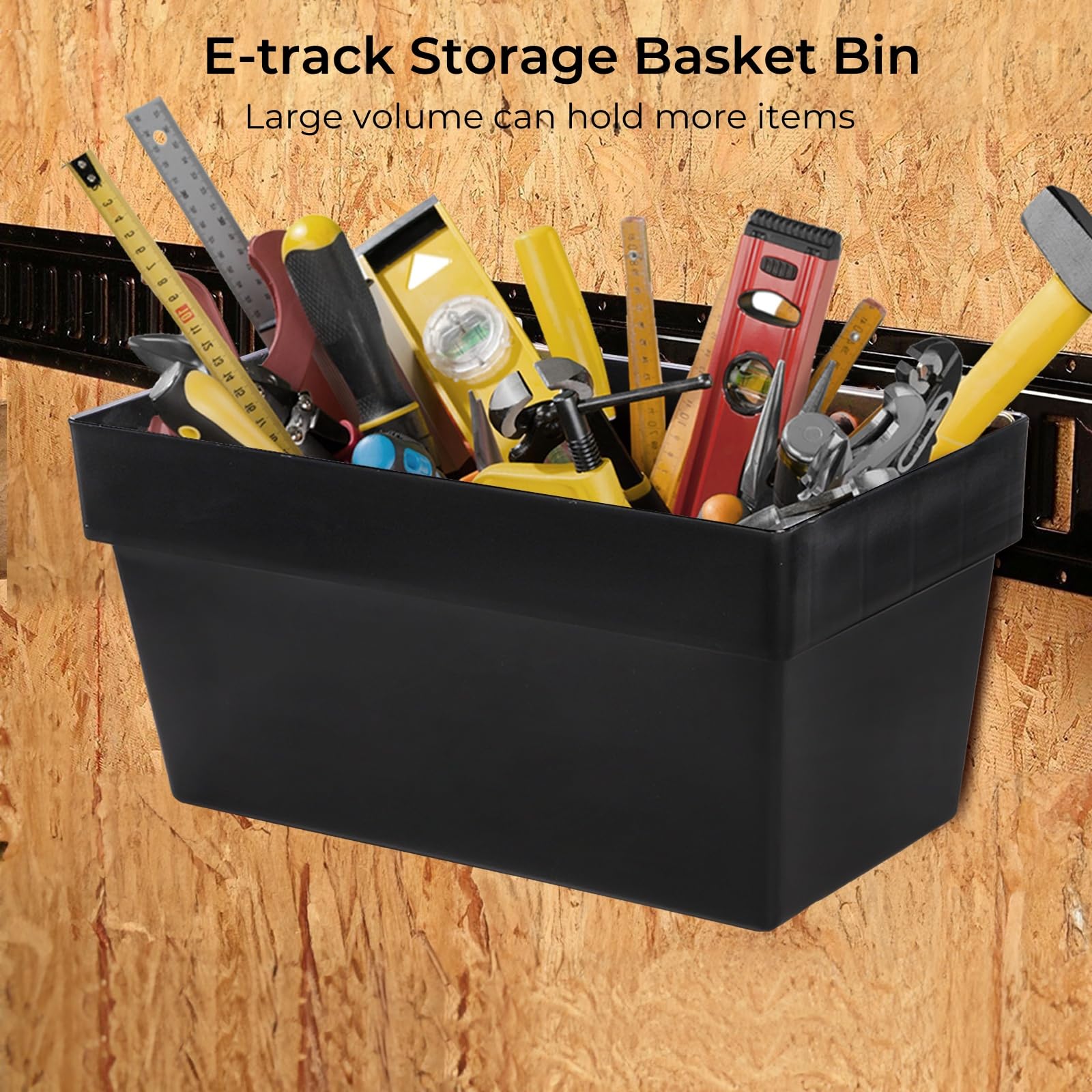 ZOOFOX E-Track basket keeps ropes and tools organized safely