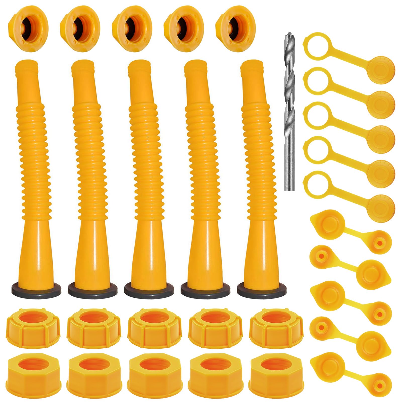 Zoolowua gas can spout replacement kit for spill-free refueling