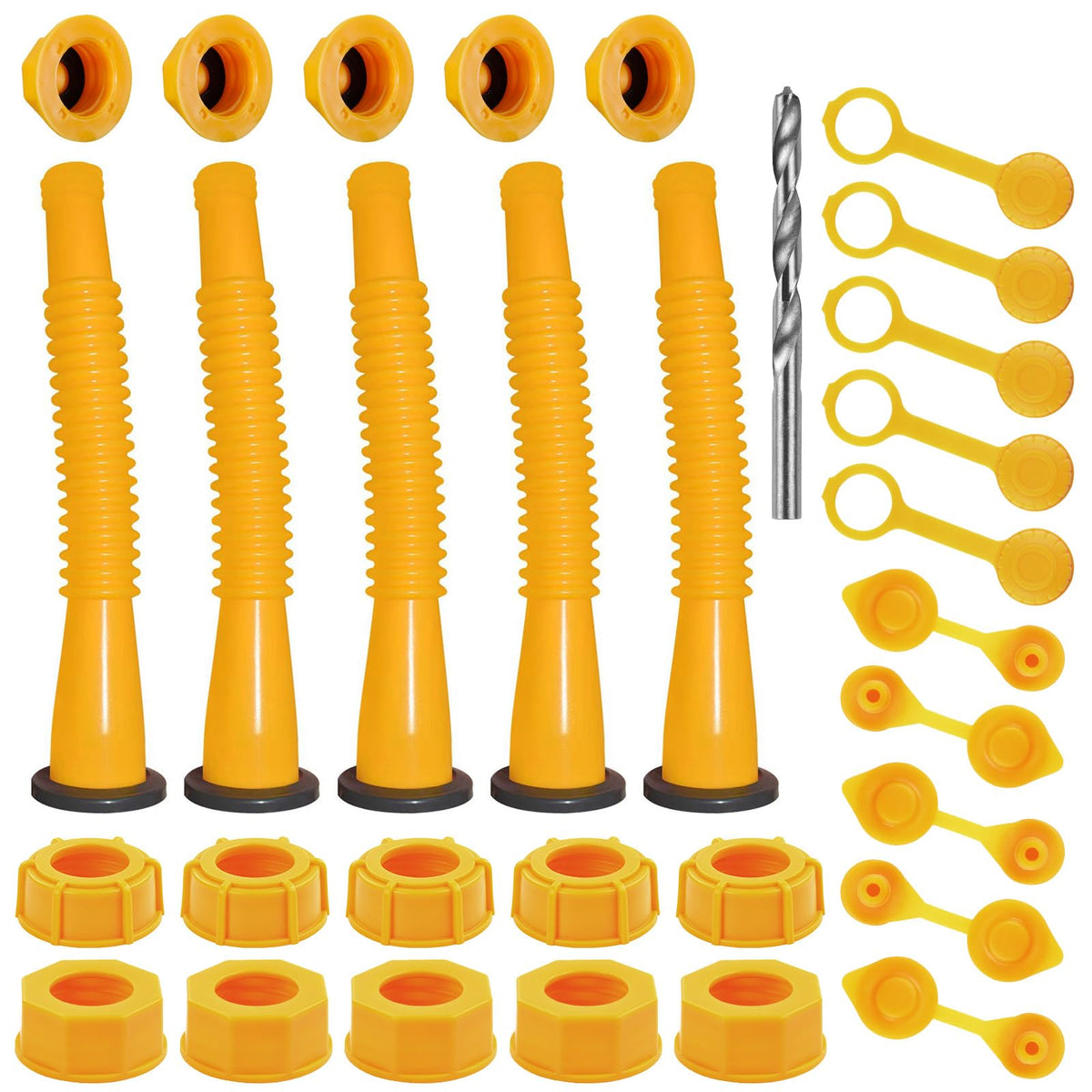 Zoolowua gas can spout replacement kit for spill-free refueling