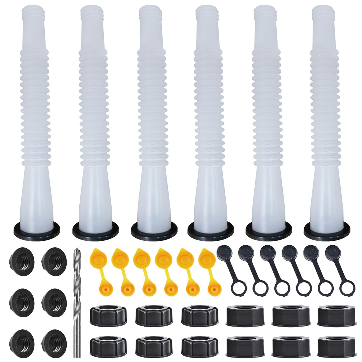 Zoolowua gas can spout replacement kit improves compatibility across common can sizes