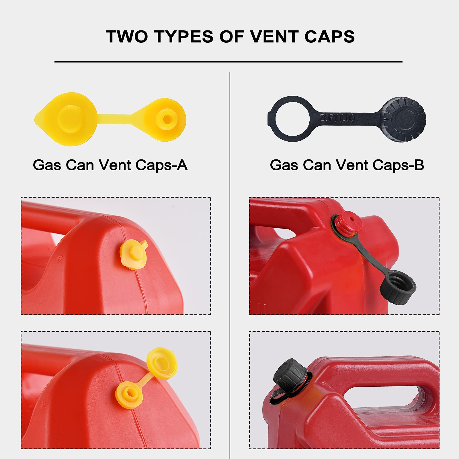 Zoolowua vent cap A suitable for cans without a vent