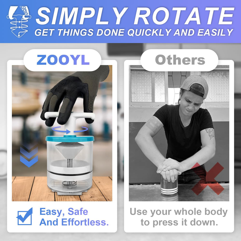 ZOOYL 50-inch drop protection guards the tool during work.
