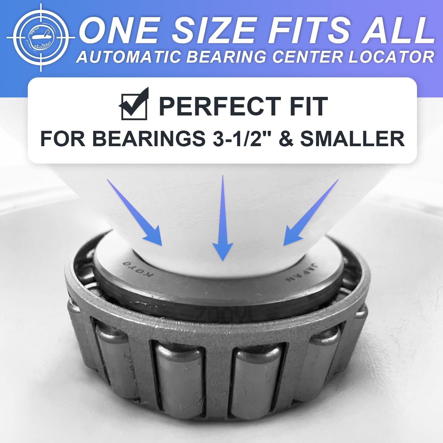 ZOOYL durable rotation handle design reduces user effort.