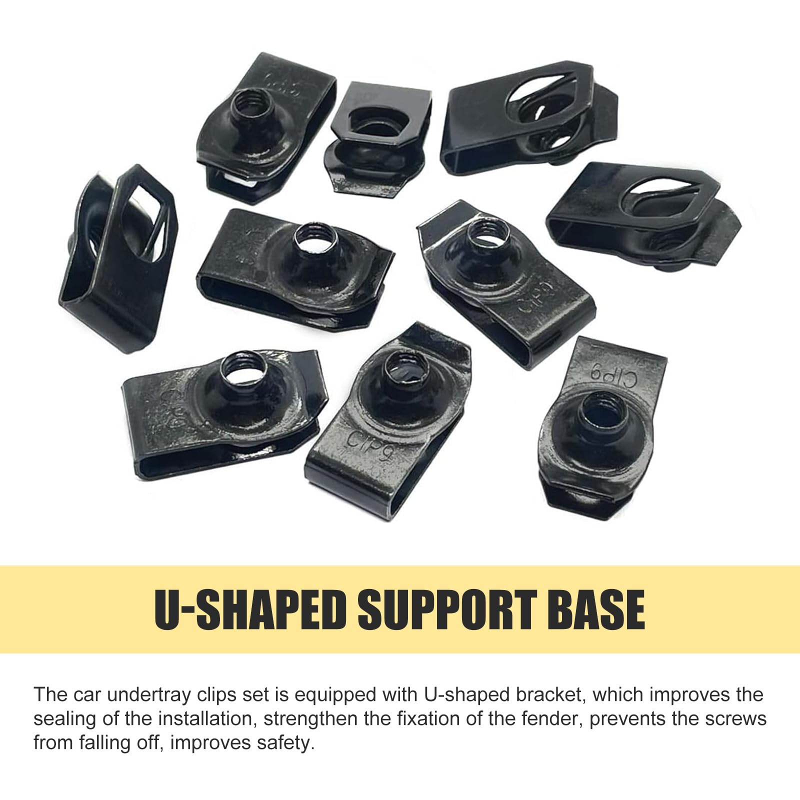 Zosgrew black fastener kit blends with most cars and setups.
