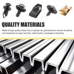 Zosgrew metal bolt and screw pack offers strong, corrosion-resistant fixation.