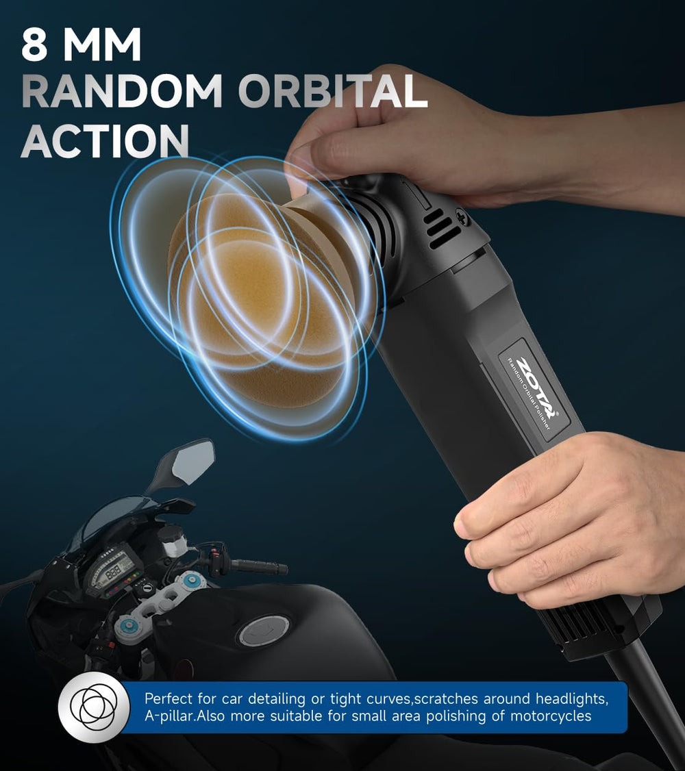 ZOTA Mini Buffer Polisher makes a convenient gift for DIYers and pros.