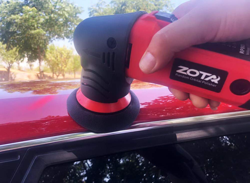 ZOTA Orbital Polisher 13 ft cord for extended reach during detailing