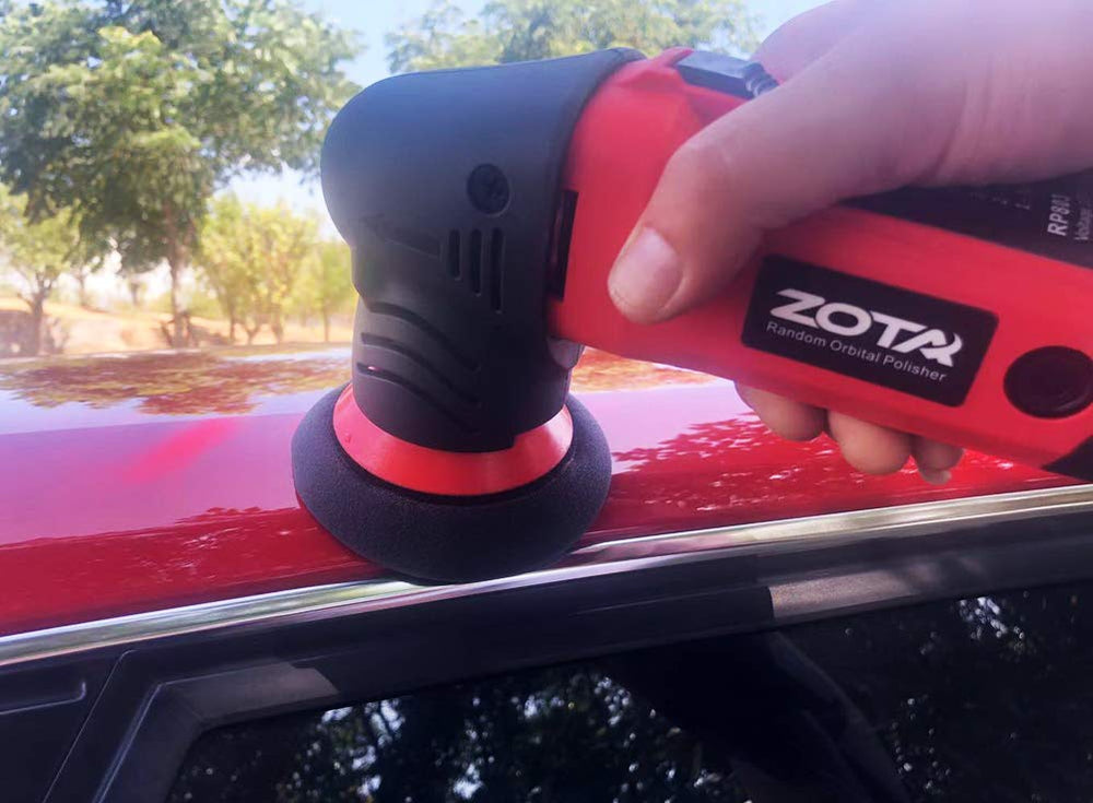 ZOTA Orbital Polisher 13 ft cord for extended reach during detailing