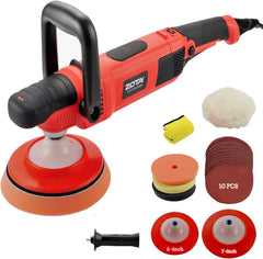 ZOTA Rotary Polisher front view highlights compact power for car detailing