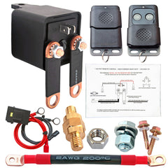 ZOZOMOTORS side post remote battery kill switch for easy power control.