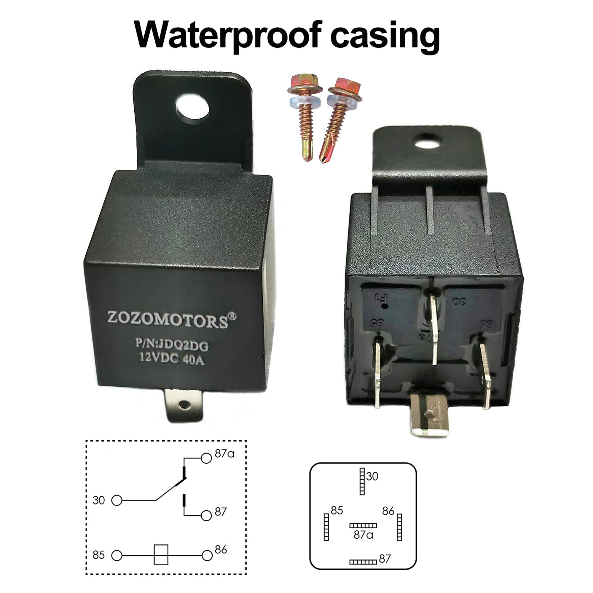 ZOZOMOTORS temperature switch installation demonstrates precise on/off thresholds