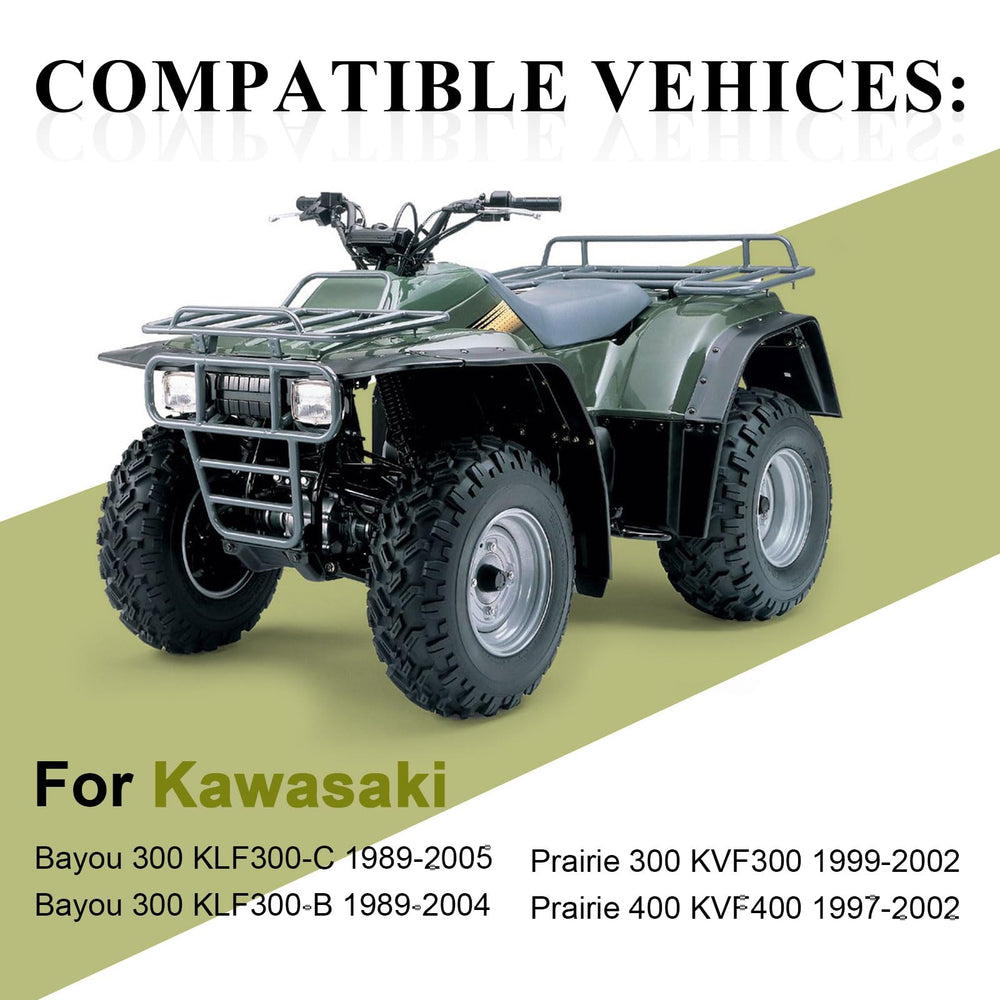 Zozoye Kawasaki Bayou 300 unboxing shows organized packaging for easy installation.