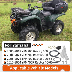 zozoye cap for Yamaha Raptor 700, provides secure seal during rugged rides