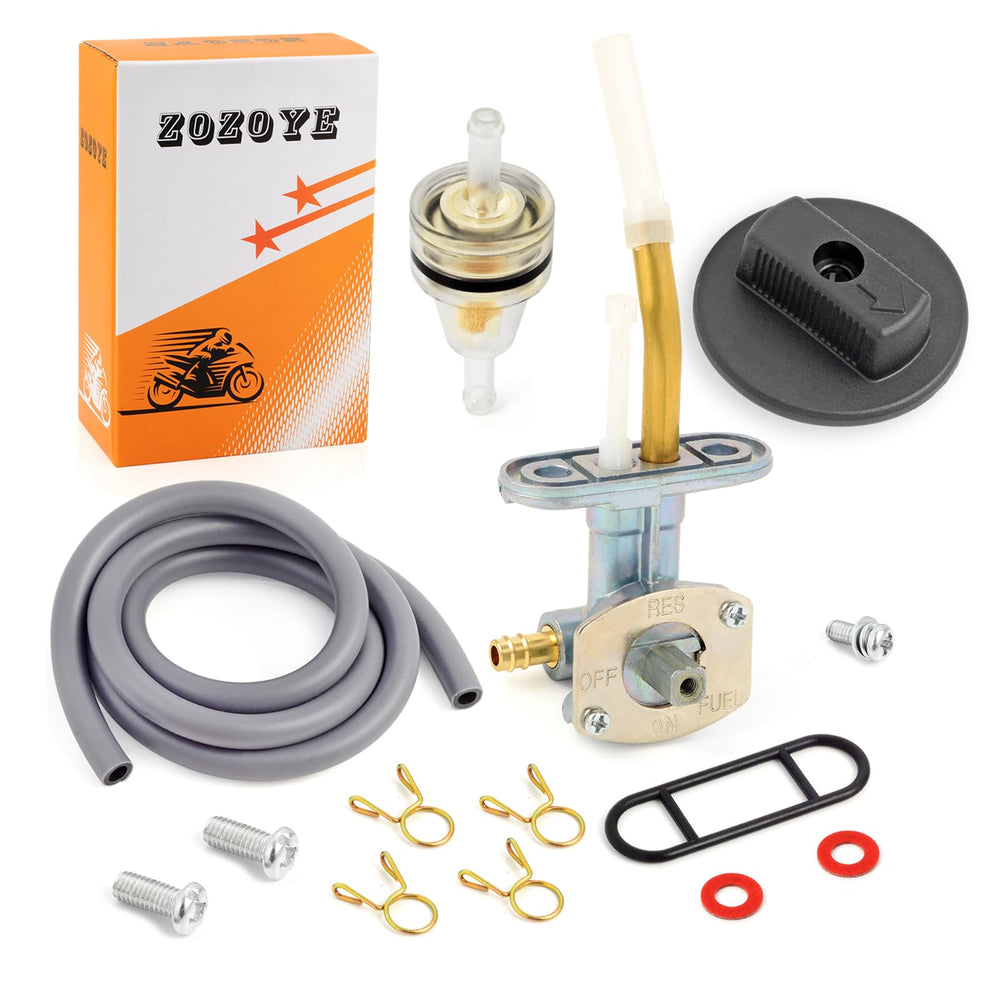 Zozoye fuel filter and assembly support clean fuel delivery during rides.