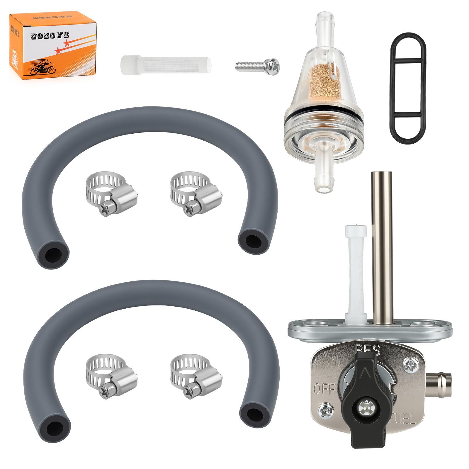 zozoye fuel lines 2-pack for secure connections and leak prevention