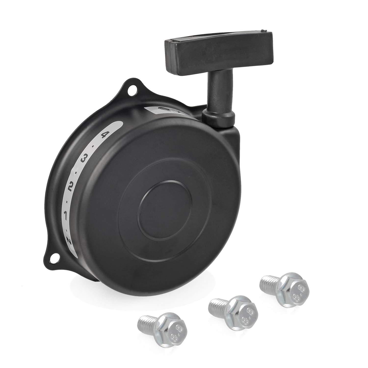 Zozoye recoil pull starter installation on Honda TRX90 with clear mounting fit