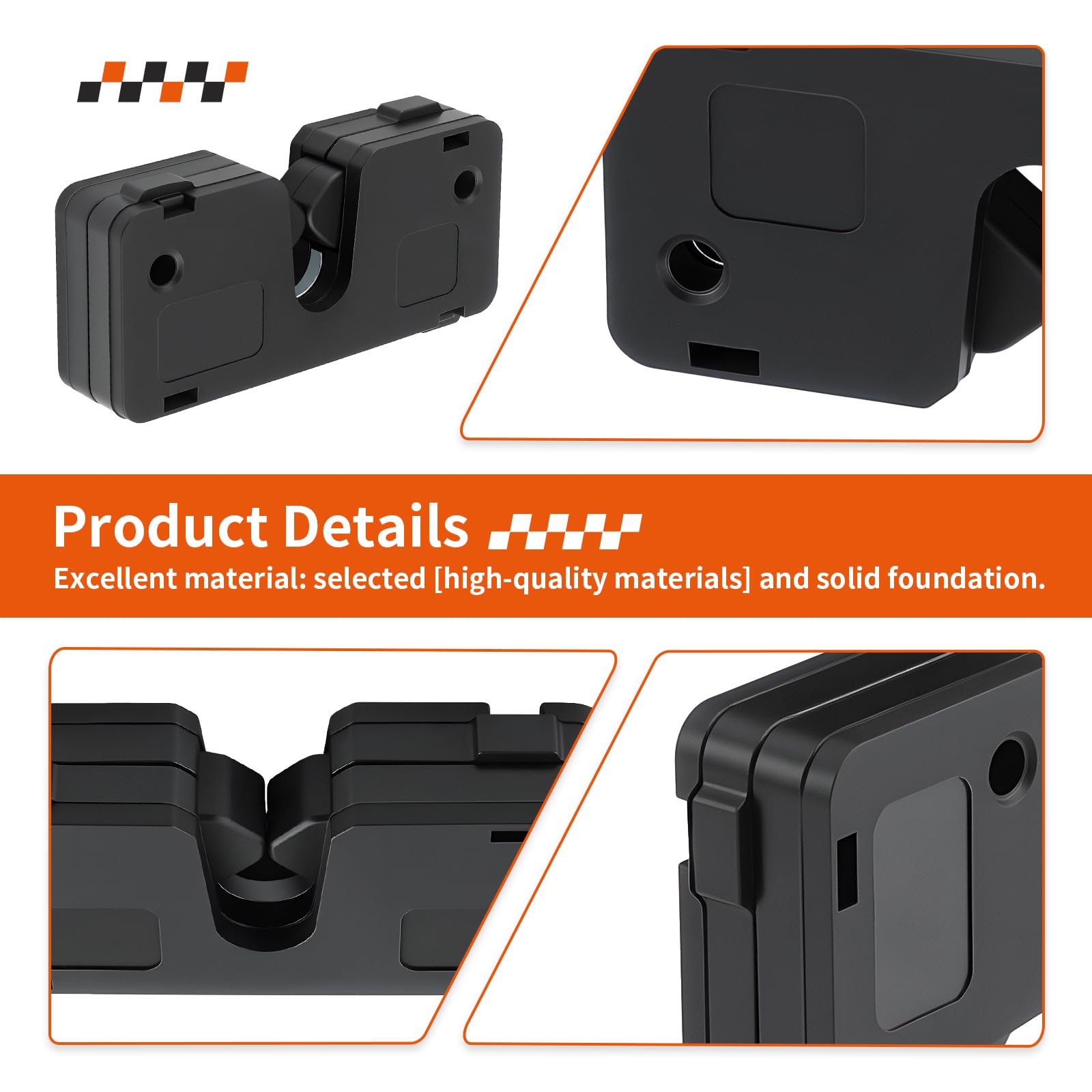 zozoye tailgate latch on Polaris Ranger 800 Crew for precise fit