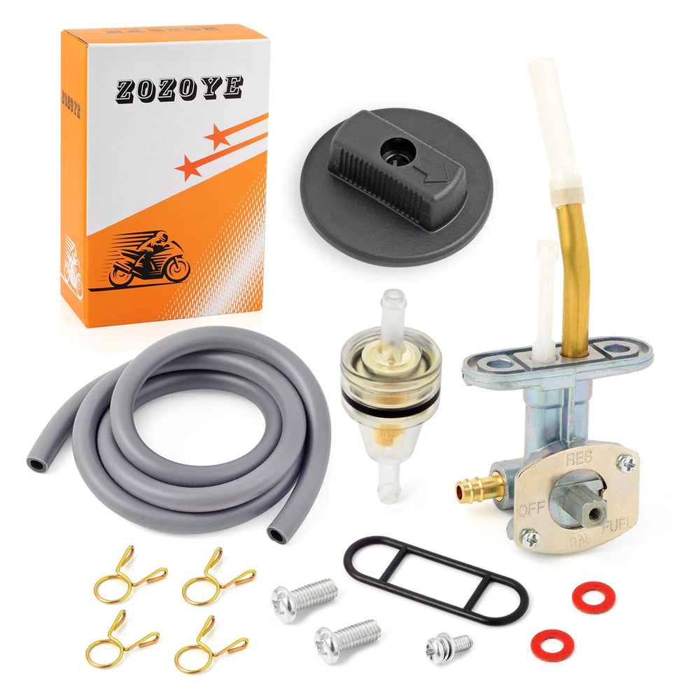 Zozoye fuel valve lever included for Arctic Cat helps quick, secure shutoff.