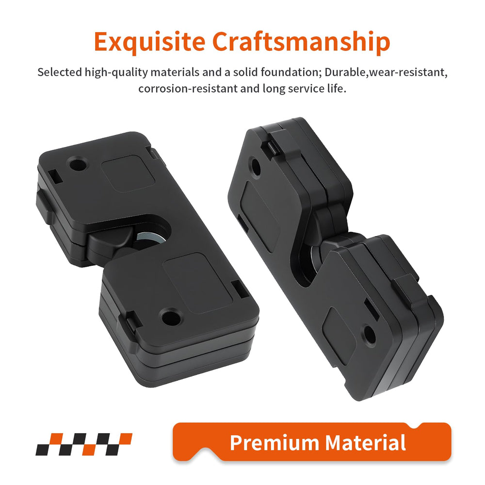 zozoye tailgate latch installed on Polaris Pro XD 2000D for reliability