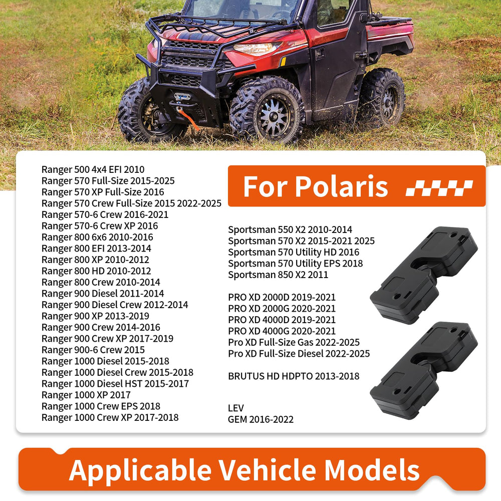 zozoye tailgate latch with Polaris Ranger 570 full-size for easy use