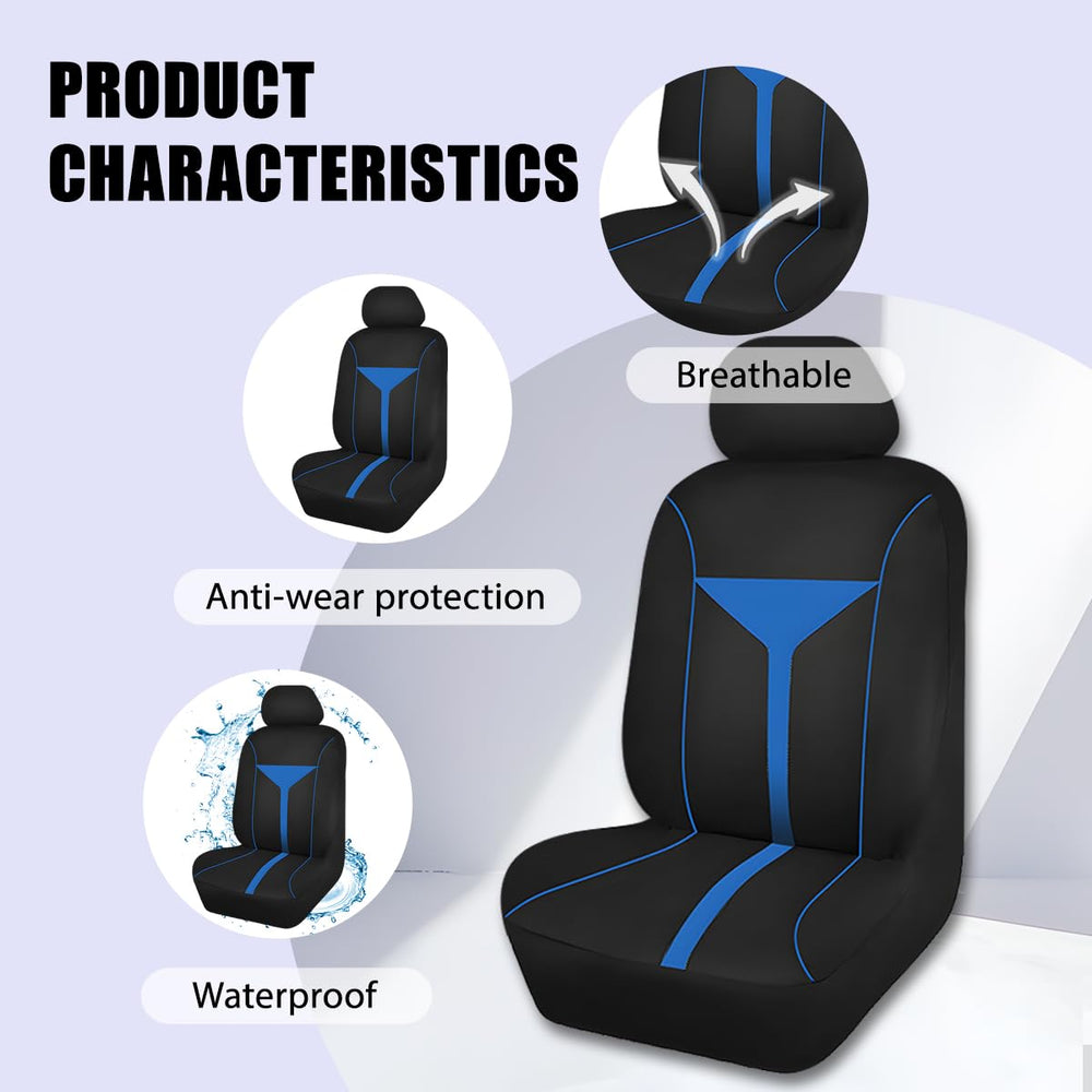 Zpana headrest covers add soft, clean style to every vehicle ride.