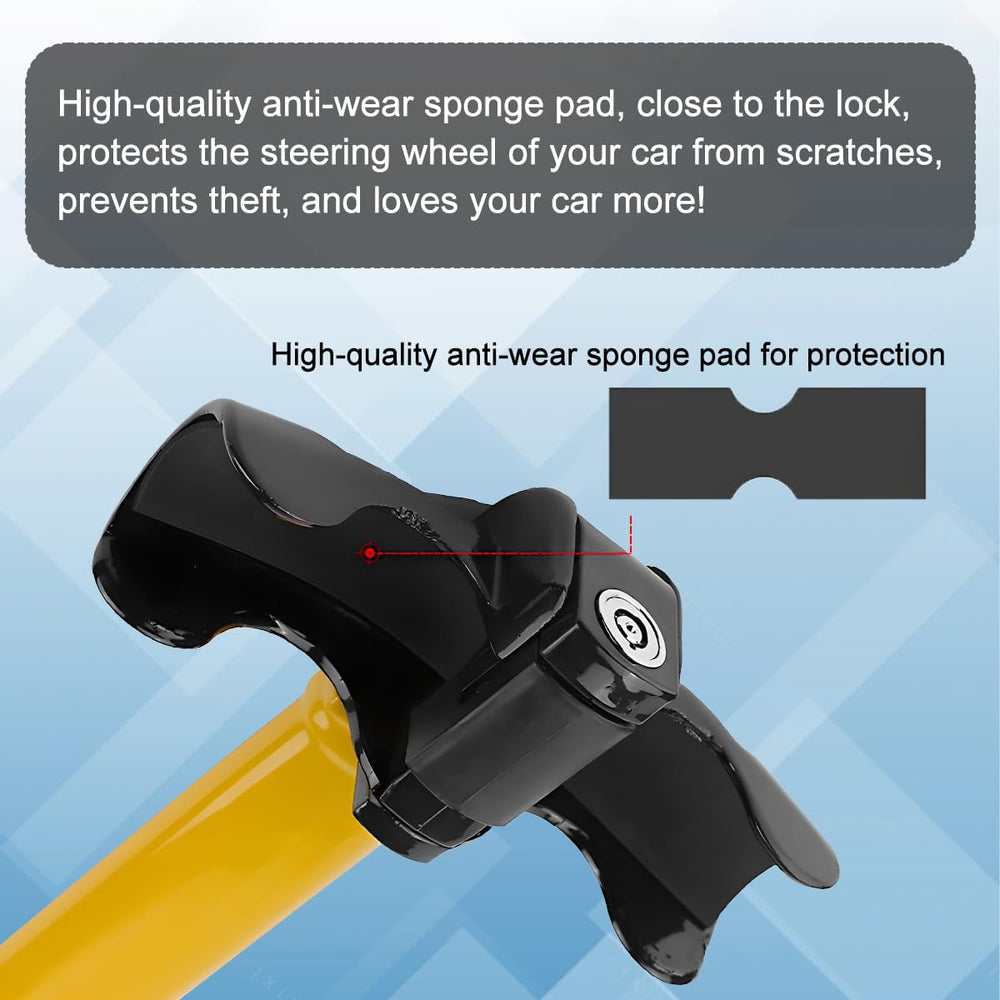 Zpana lock features adjustable fit for different wheel sizes.