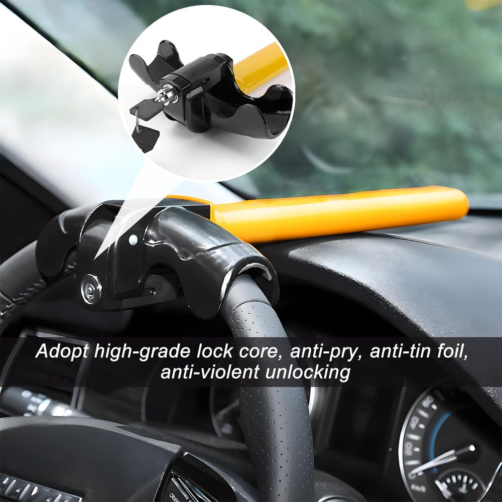 Zpana lock is easy to install and use with two keys.