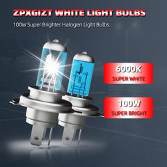 ZPXGIZT 9003 bulbs installation angle shows plug-and-play upgrade on 4Runner