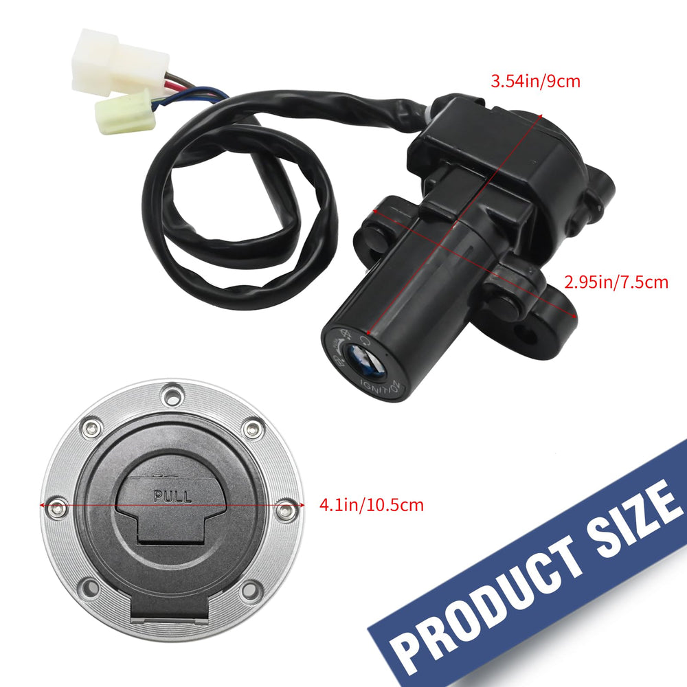 Zreneyfex ignition switch for Yamaha R1 2004-2015 supports smooth ignition access.