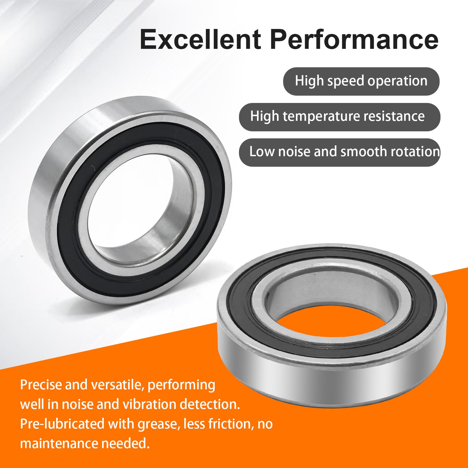 Zreneyfex bearings organized for smooth rotation