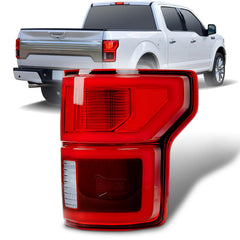 ZSBMP Ford F-150 tail light right side with LED housing for clearer night signaling.