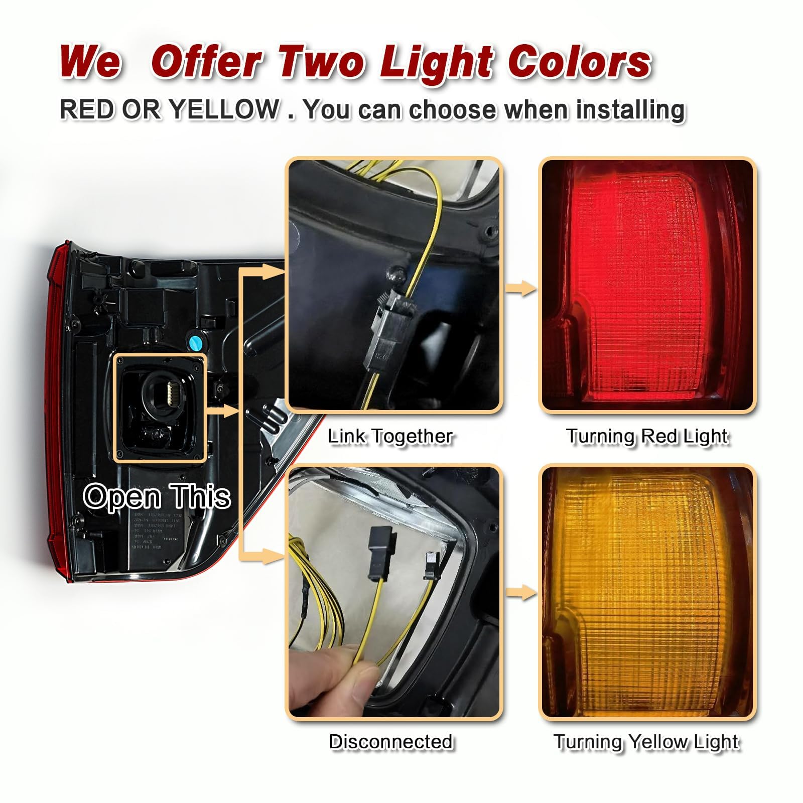 ZSBMP LED diodes illuminate rear signals clearly for safer braking.