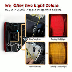 ZSBMP LED diodes illuminate rear signals clearly for safer braking.