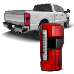 ZSBMP LED tail light for Ford F-250 right rear enhances night visibility