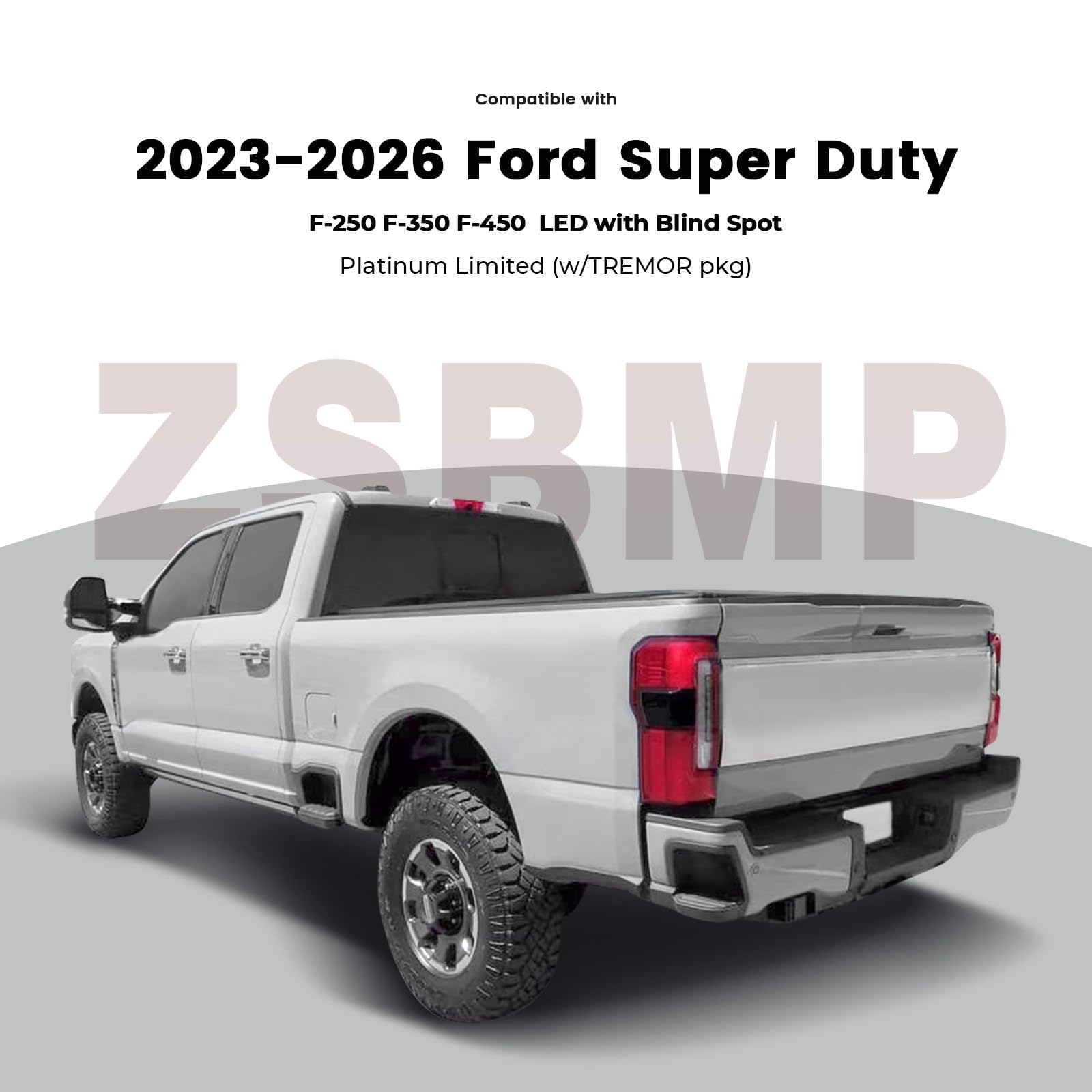 ZSBMP LED tail light compatible with OEM PC3Z-13405-C