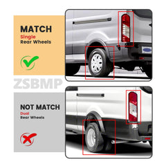 ZSBMP includes new bulbs and wiring for Ford Transit tail light.