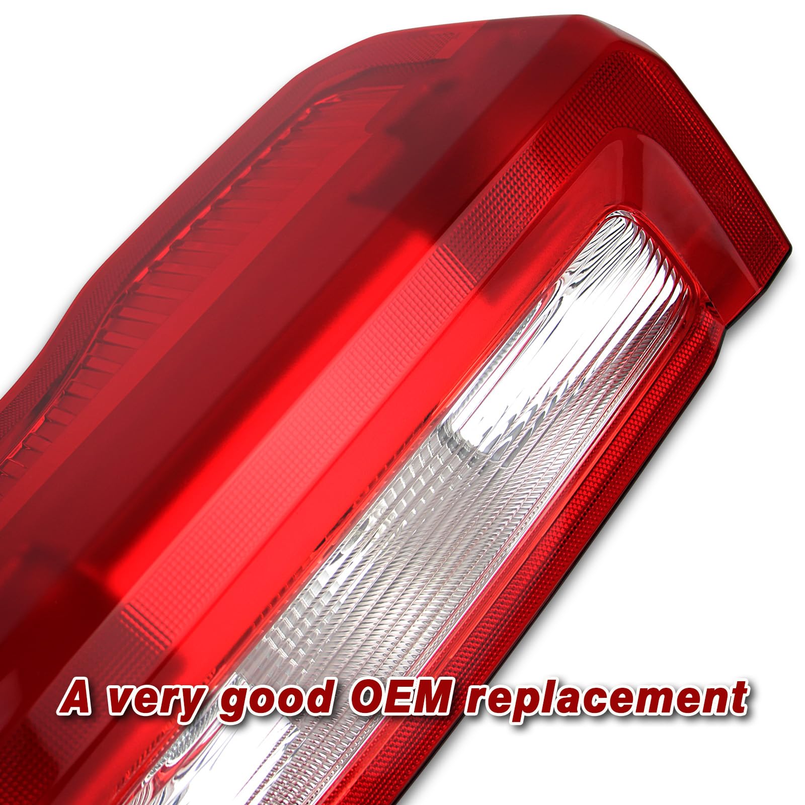ZSBMP rear lamp housing closeup for F350 left, rugged ABS body.