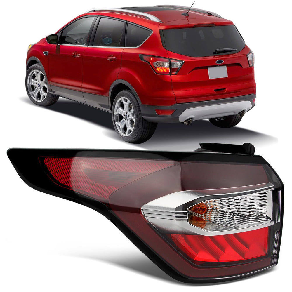 ZSBMP tail light assembly left driver side for Ford Escape enhances visibility at night