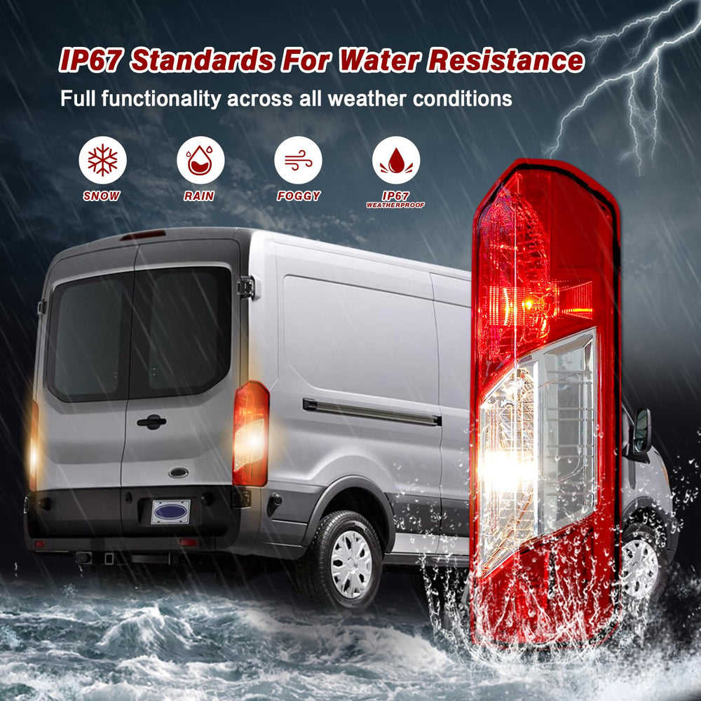 ZSBMP tail light bundle with new bulbs and wiring harness included